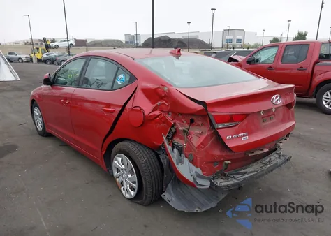 2017 Hyundai Elantra Se из США, поврежденный, VIN 5NPD74LF9HH201687